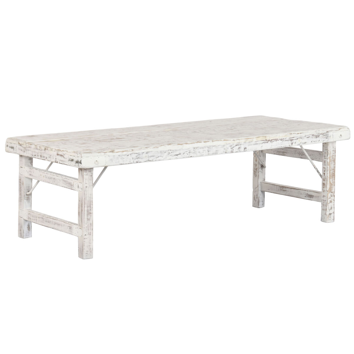 Tavolino Da Caffè Home Esprit Bianco 148 X 69 X 47 cm