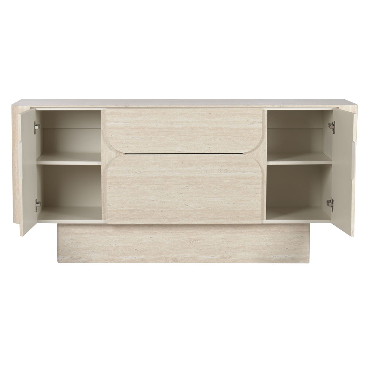 Credenza Home Esprit Beige Legno 162,6 X 45,9 X 76 cm - Image 5