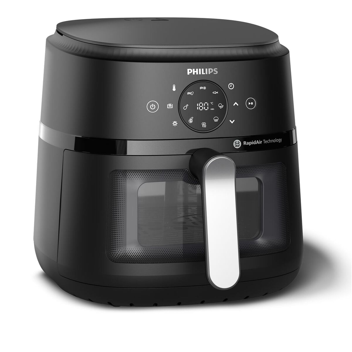 Friggitrice Ad Aria Philips Na231/00 1700 W 6,2 L Nero/argentato