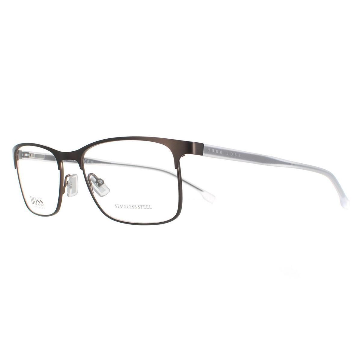 Montatura Per Occhiali Uomo Hugo Boss BosS-0967-IT-S-Yz4 Marrone Ø 54 mm