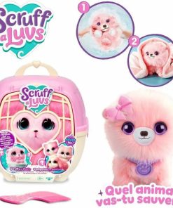 Peluche Moose Toys Rosa Plastica
