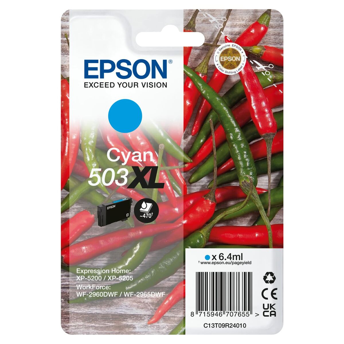 Cartuccia Ad Inchiostro Originale Epson C13t09r24020 Nero