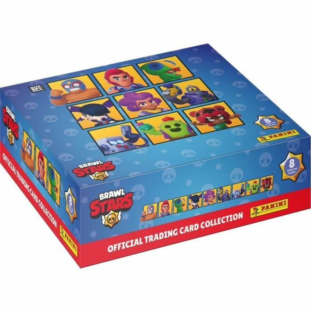 Pacchetto Chrome Panini Brawl Stars 144 Pezzi