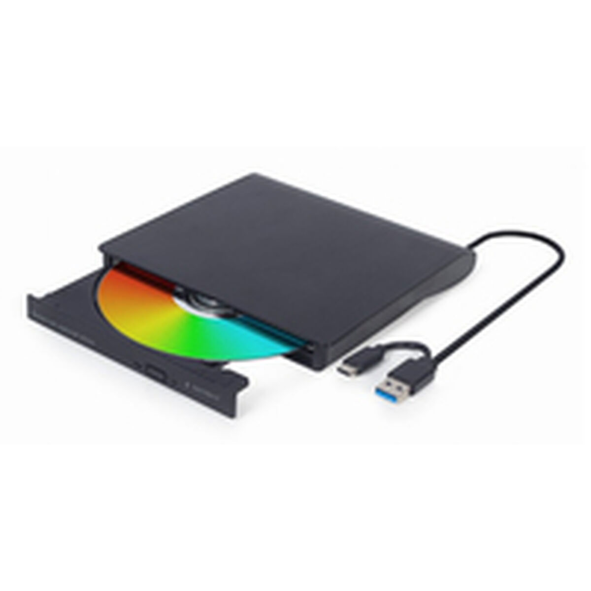 Registratore Esterno Gembird DvD-UsB-031 DvD-R 8x, DvD-R Dl 6x, DvD-Rw 6x, DvD-Ram 5x, Dvd+r 8x, Dvd+r Dl 6x, Dvd+rw 8x, Dvd M-D