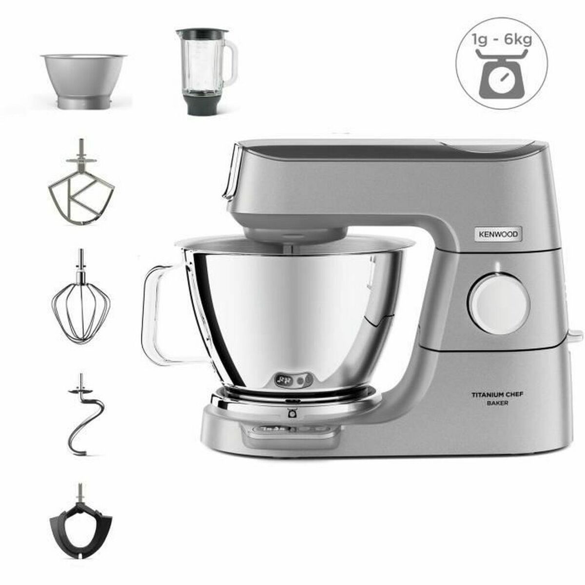 Robot Da Cucina Kenwood Kvc85.124si Argentato 1200 W