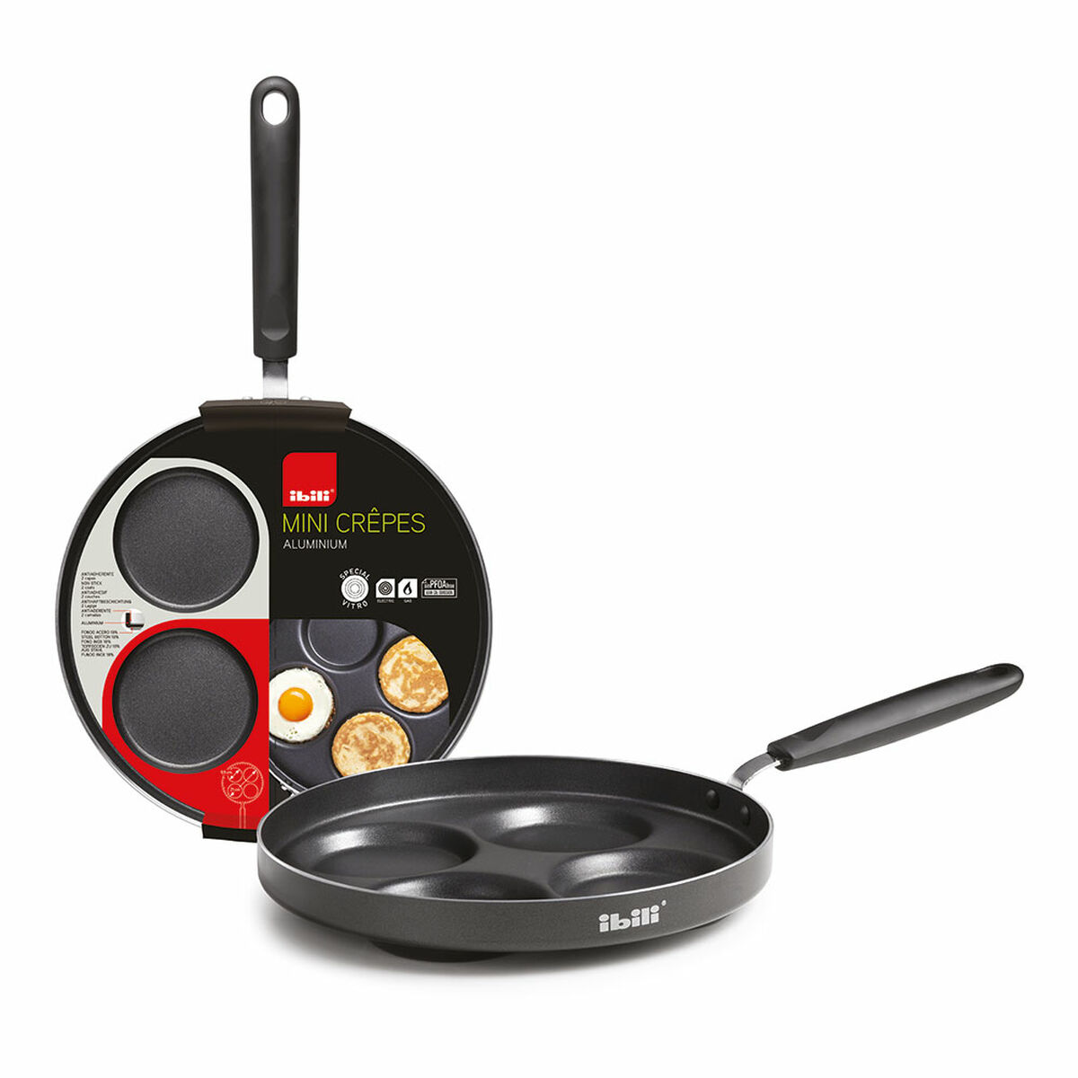 Padella Per Crêpe Ibili Alluminio 26 cm