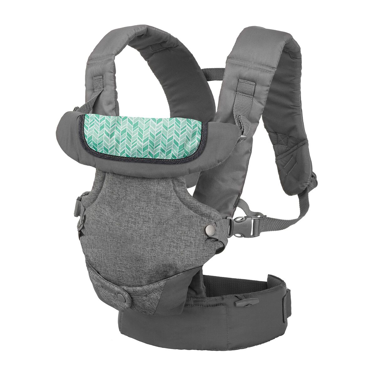 Zaino Porta Bambino Infantino Flip Ergo Grigio + 0 Mesi - Image 4
