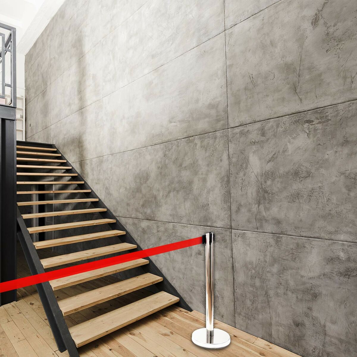 Separatore Nmz Estensibile Rosso Argentato Acciaio Inossidabile 2 M - Image 4