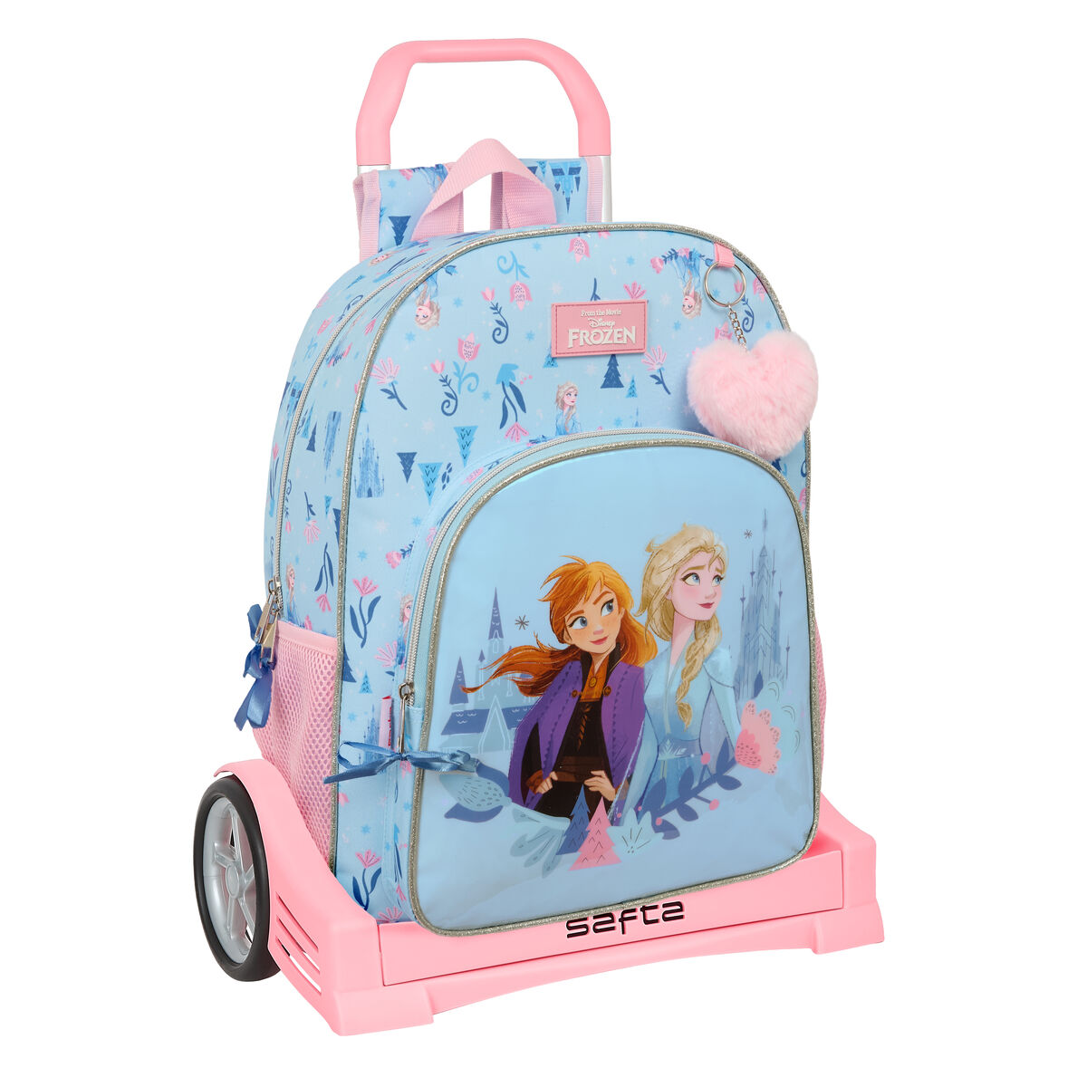 Trolley Per La Scuola Frozen Ice Magic Azzurro 33 X 42 X 14 cm