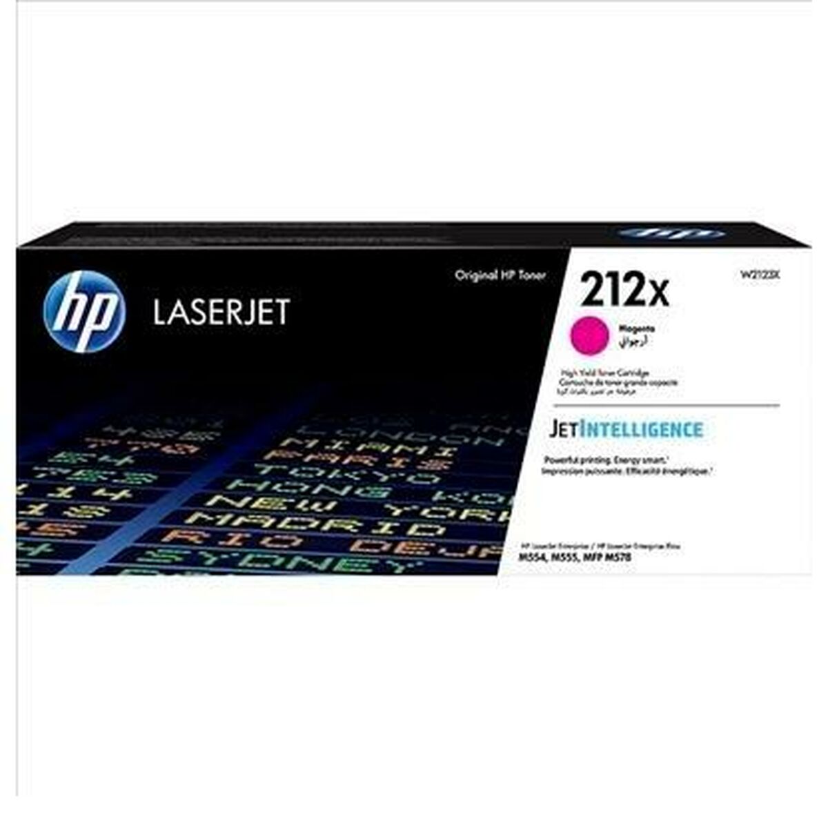 Toner Originale Hp W2123x Magenta