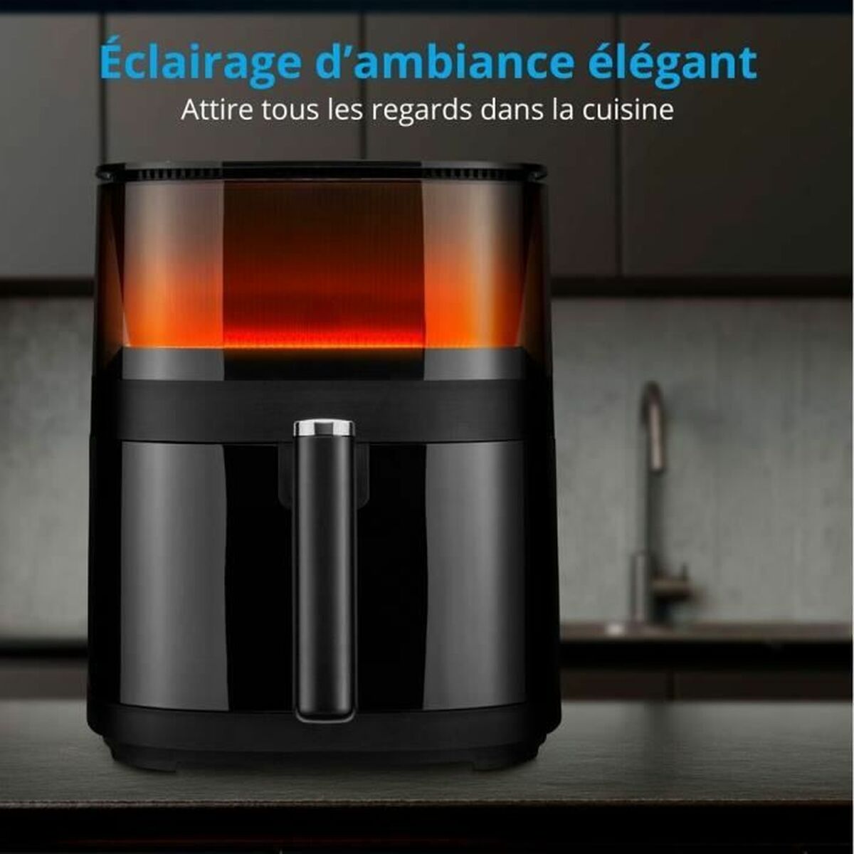 Friggitrice Ad Aria Medion Nero 1500 W 5 L - Image 4