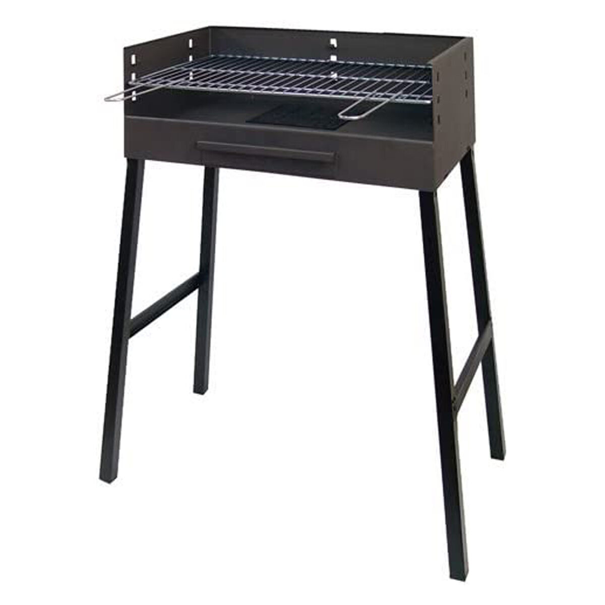 Barbecue A Carbone Con Gambe Imex El Zorro Grill Nero (69 X 40 X 92 Cm)