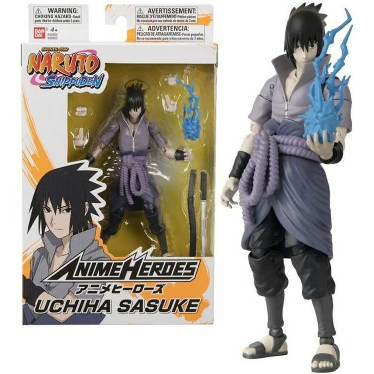 Personaggi D'azione Bandai Sasuke Uchiwa 17 cm