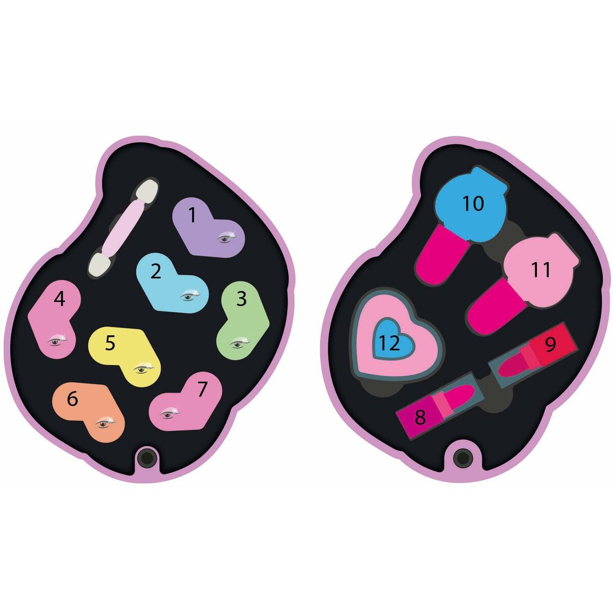 Set Di Trucchi Per Bambini Clementoni 18643 Bianco Multicolore - Image 3