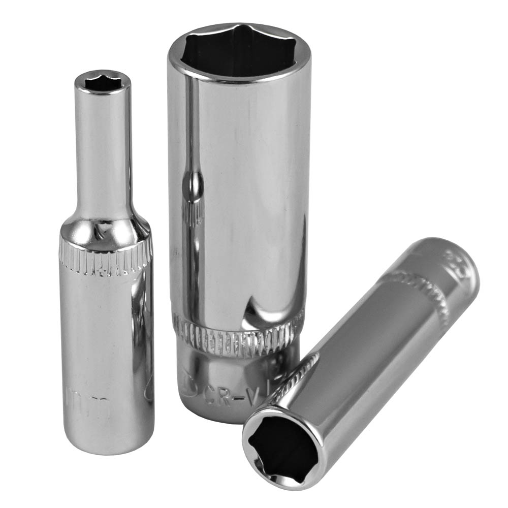 1/4 50mm Lungo Bussole Di 13mm, Cromata