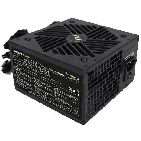 Tecnoware Alimentatore Atx Free Silent 550 W, Ventola 120mm, 2xsata, 1x24 Poli, 1x12 V, 4+4 Poli, 2x