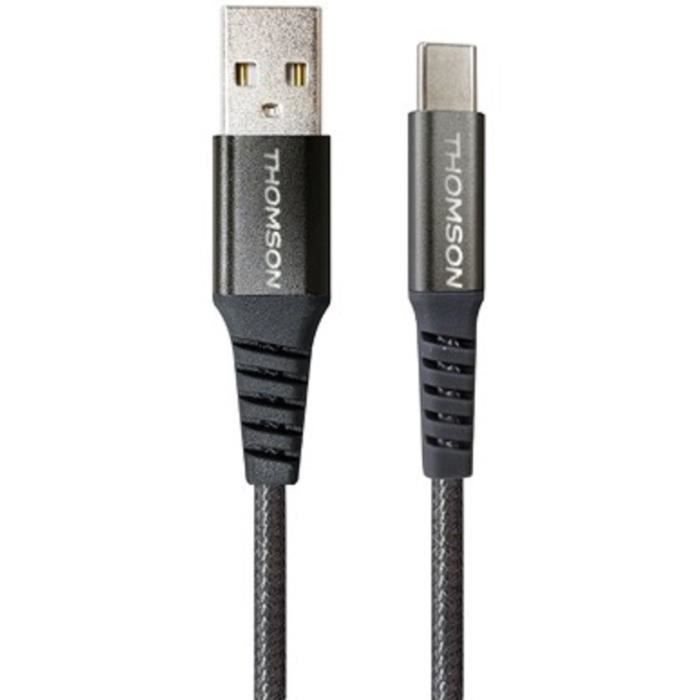 Cavo - Thomson - Ricarica E Dati - UsB-A A UsB-C 3a - 1,5 M