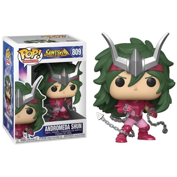 Figura Funko Pop! - Saint Seiya - Shun De Andrómeda - Armadura De Andrómeda - 10 Cm - Mixta