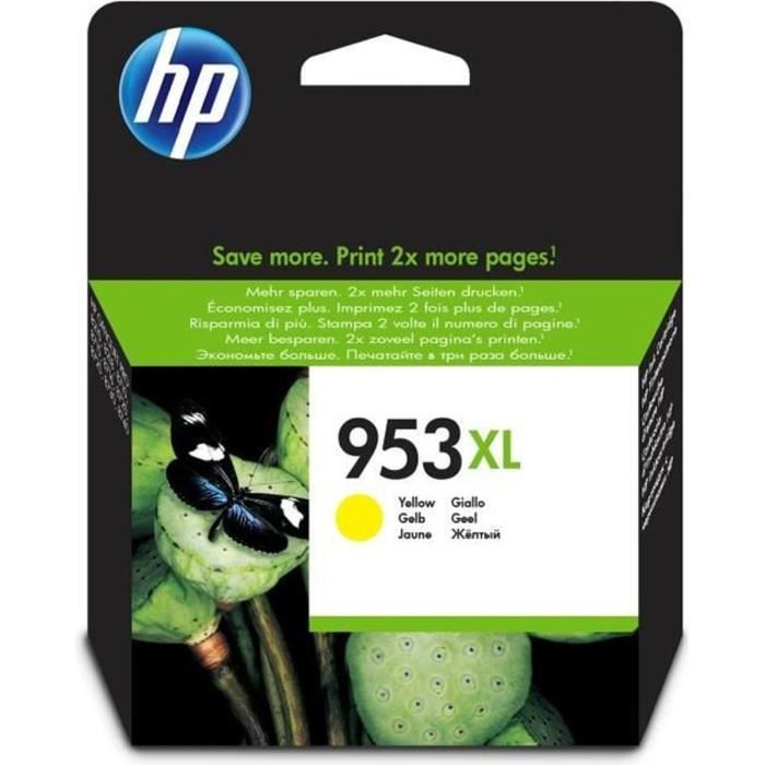 Cartuccia D'inchiostro Giallo Originale Hp 953xl Per Hp Officejet Pro 8710/8715/8720 (f6u18ae)