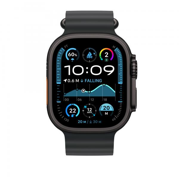 Apple Armband Für Smartwatch - 49 Mm, Schwarze Titanfassung - Image 3