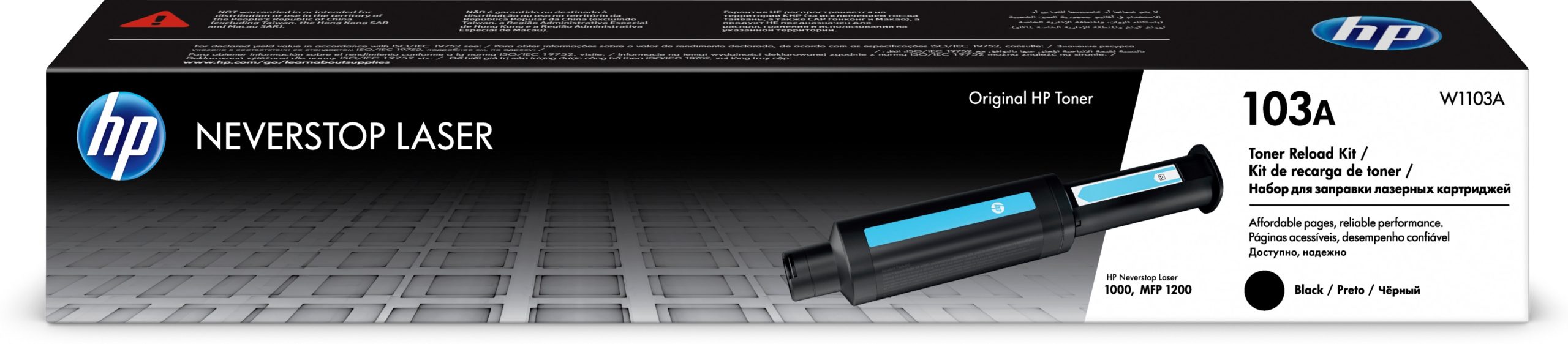 Kit Di Ricarica Hp 103a - Nero - Ricarica Toner