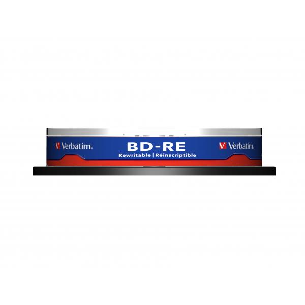 Verbatim 10 X BD-Re - 25 Gb 2x - Mandrino