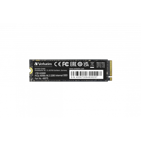 Verbatim Vi3000 - Ssd - Elevata Resistenza - 1 Tb - Nvme - Interno - M.2 2280 (m.2 2230) - Image 4