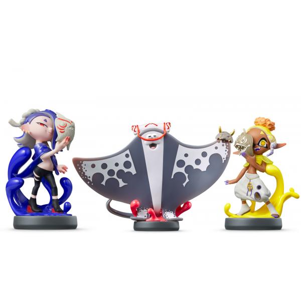 Figura Amiibo - Pasquale, Raimi E Angie § Collezione Splatoon