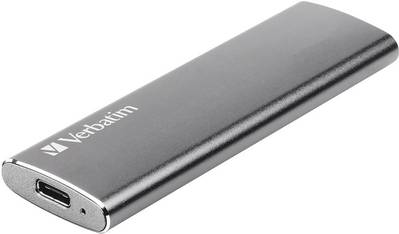 Verbatim Vx500 - Ssd - 480 Gb - Extern (tragbar) - Usb 3.1 Gen 2 (usB-C Steckverbinder) - SpacE-Grau