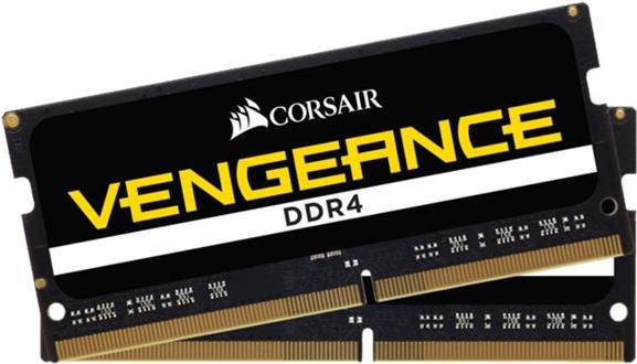 Corsair Vengeance - Ddr4 - Kit - 32 Gb: 2 X 16 Gb - So Dimm 260-Pin - 3000 Mhz / Pc4-24000 - Cl18 - 1.2 V - Ungepuffert - NoN-Ecc (cmsx32gx4m2a3000c1