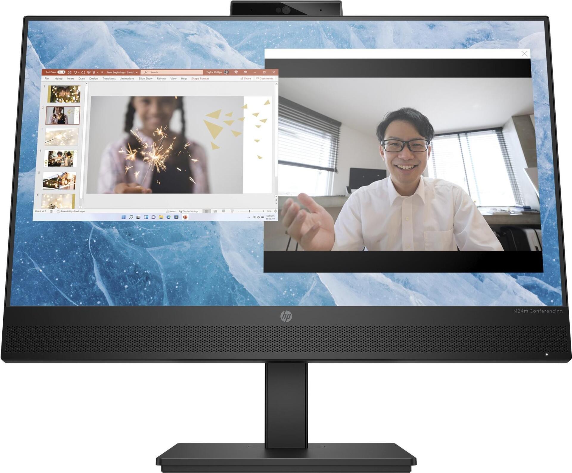 Hp M24m Conferencing Monitor - Srgb - 99% - 54 Mm - 52,3 Mm - 21,1 Mm - 6,3 Kg (678u5aa#abb)