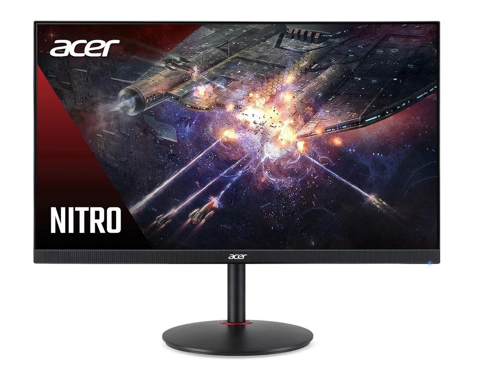 Acer Nitro (xv272uv3bmiiprx) 27" Qhd Gaming Monitor 68,6 Cm (27,0 Zoll), 180hz Dp/144hz Hdmi, 350nits, 1ms/0.5ms (gtg), 2x Hdmi, 1x Dp, Audio Out [en