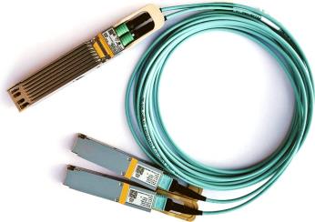 Nvidia Mfa7u10-H005 Infiniband/glasfaserkabel 5 M 2x Qsfp56 Blau (980-9i11Z-00h005)