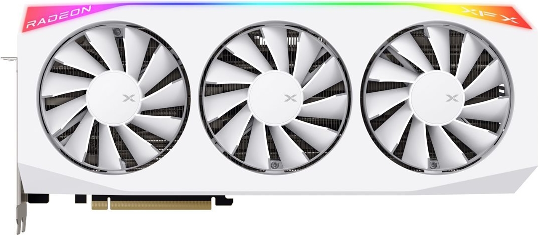 Xfx Rx 9070xt Mercury Magnetic Air Rgb Gaming 16gb Oc White Retail - 16.384 Mb - Gddr6 (rX-97tmargw9)