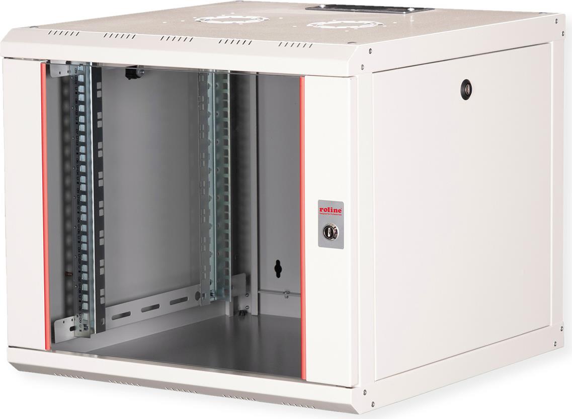 Roline 19 Zoll Wandgehäuse Pro 9 He 600x600 Bxt Grau - Wandgehäuse (26.21.0003)