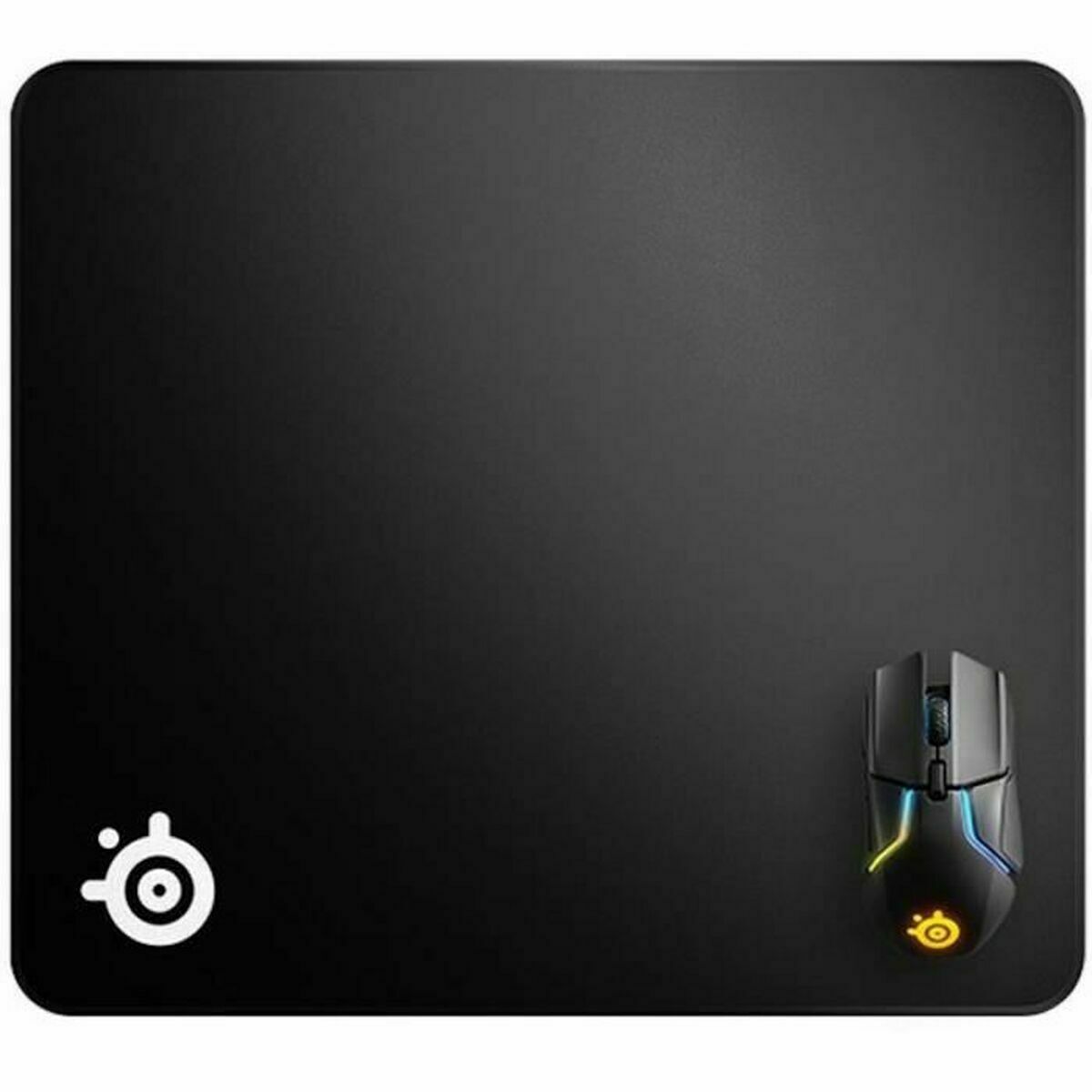 Tappetino Per Mouse Steelseries Qck Edge Medium Nero Gaming 27 X 32 cm