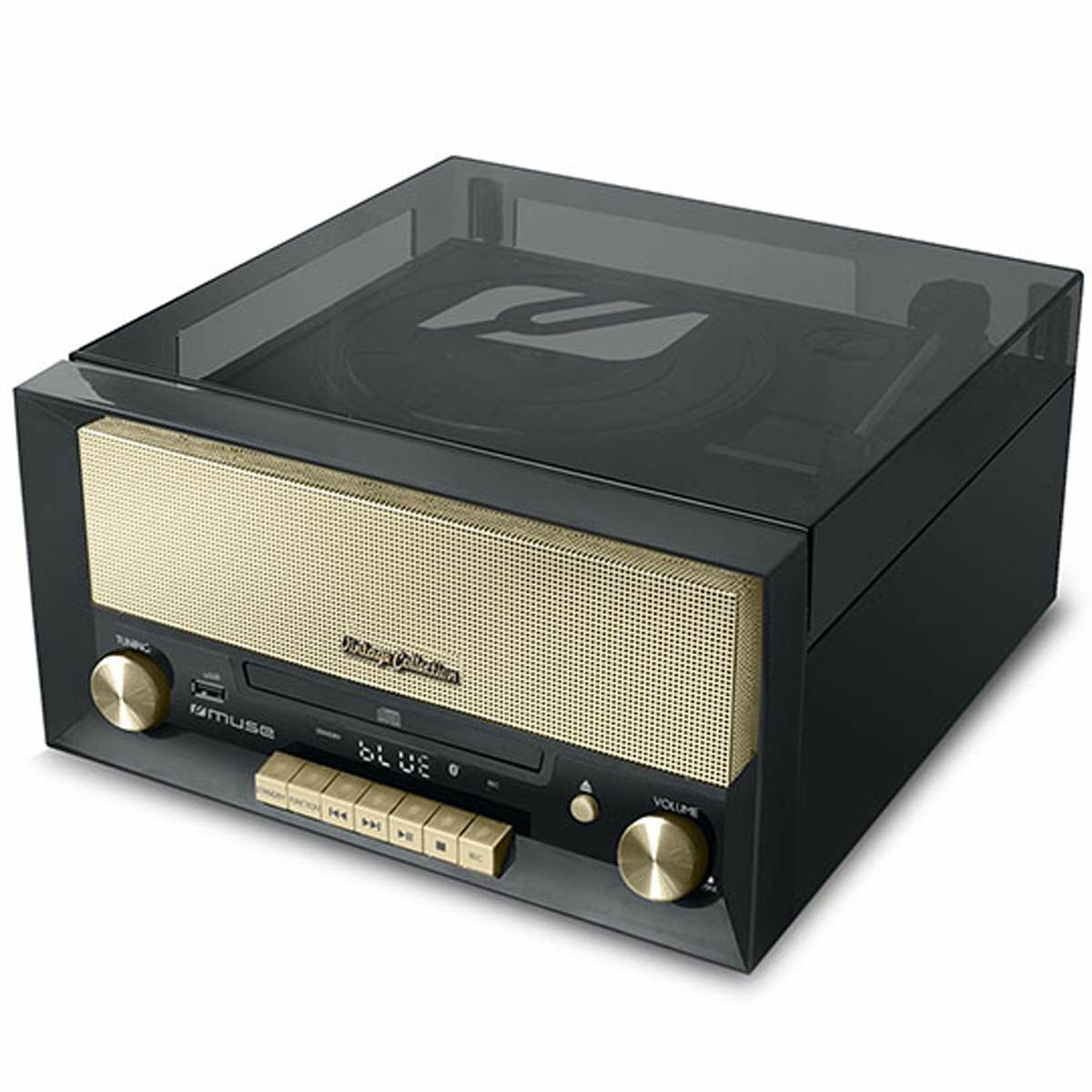 Mini Impianto Stereo Muse Mt110 Nero