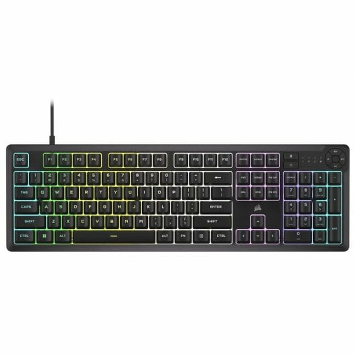 Tastiera Per Giochi Corsair K55 Core Nero