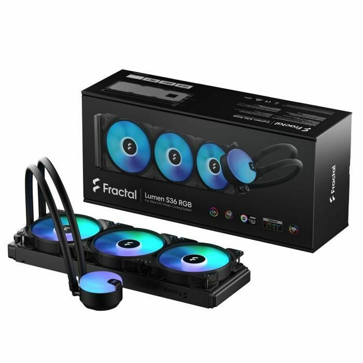 Kit Di Refrigerazione Liquida Fractal Design Lumen S36 V2 Rgb