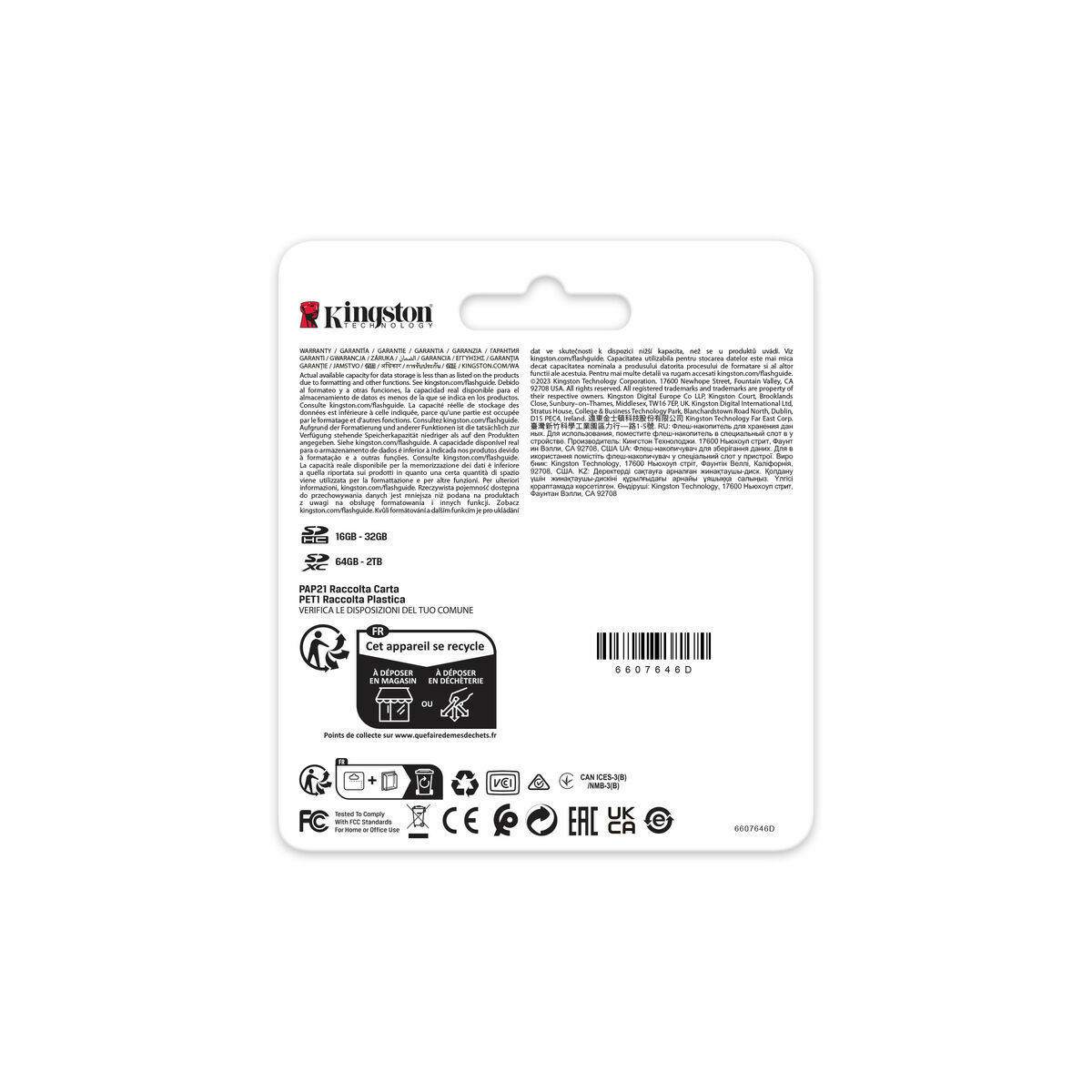 Scheda Di Memoria Sd Kingston Sdr2v6/128gb 128 gb - Image 4