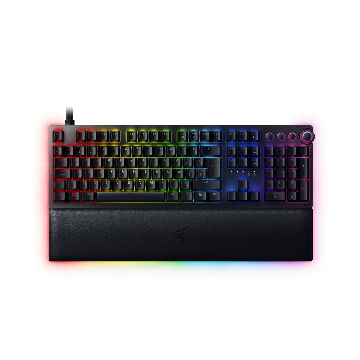 Tastiera Per Giochi Razer Huntsman V2 Nero Qwerty In Spagnolo