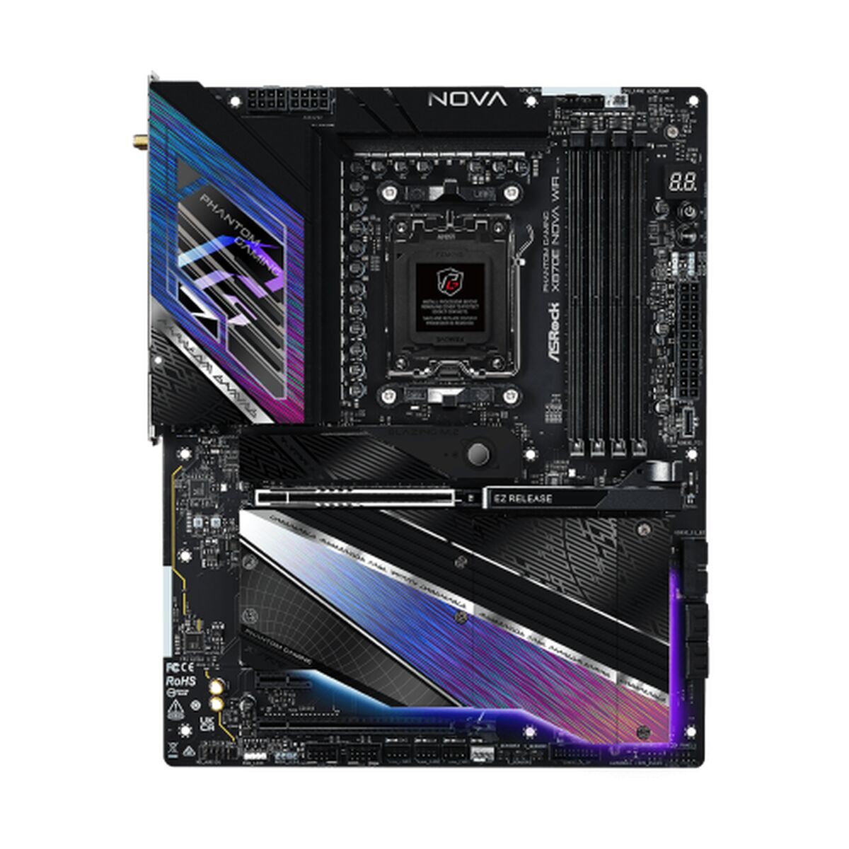 Scheda Madre Asrock 90-Mxbpx0-A0uayz Amd X870e Amd Am5
