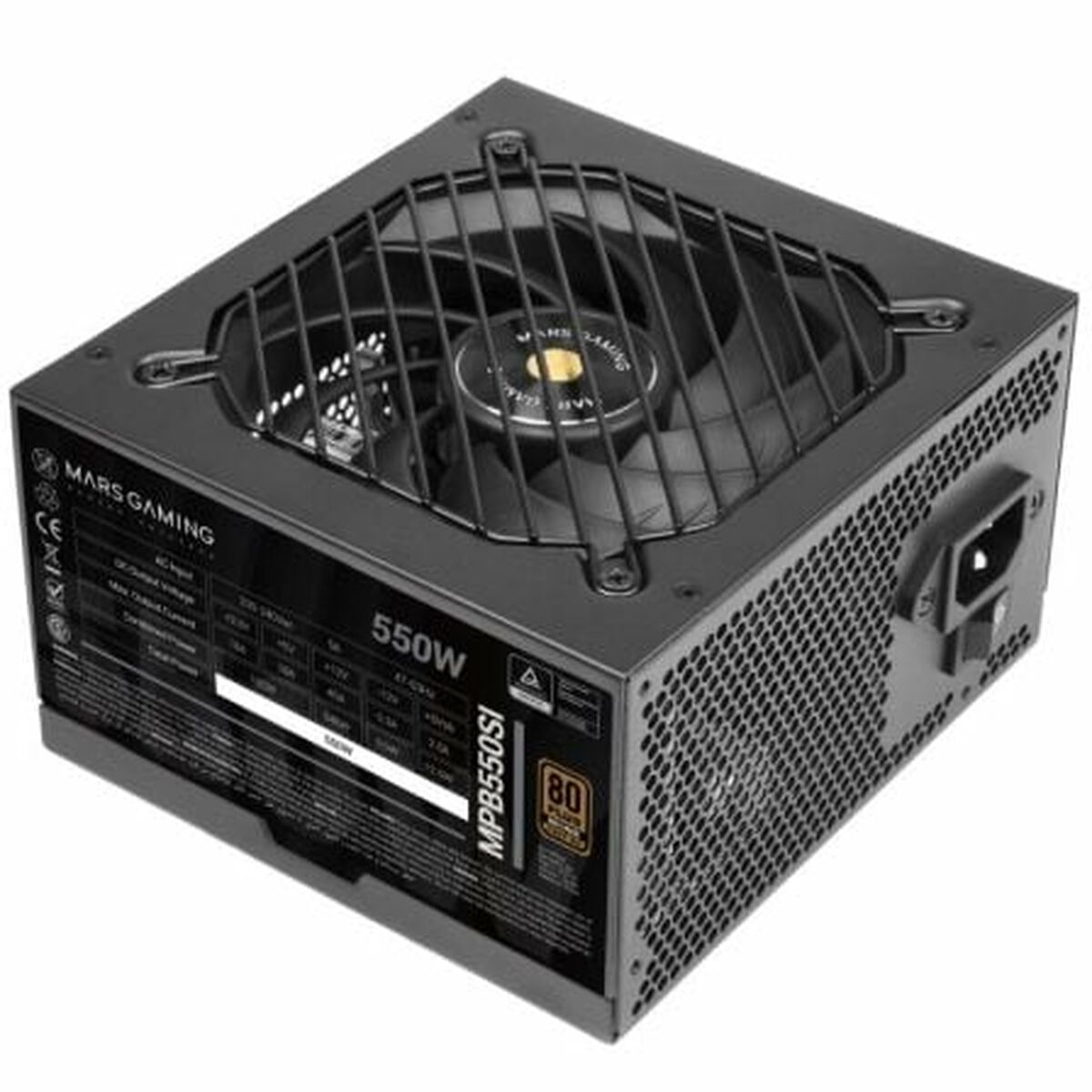 Fonte Di Alimentazione Mars Gaming Mpb550si Atx 550 W 80 Plus Bronze