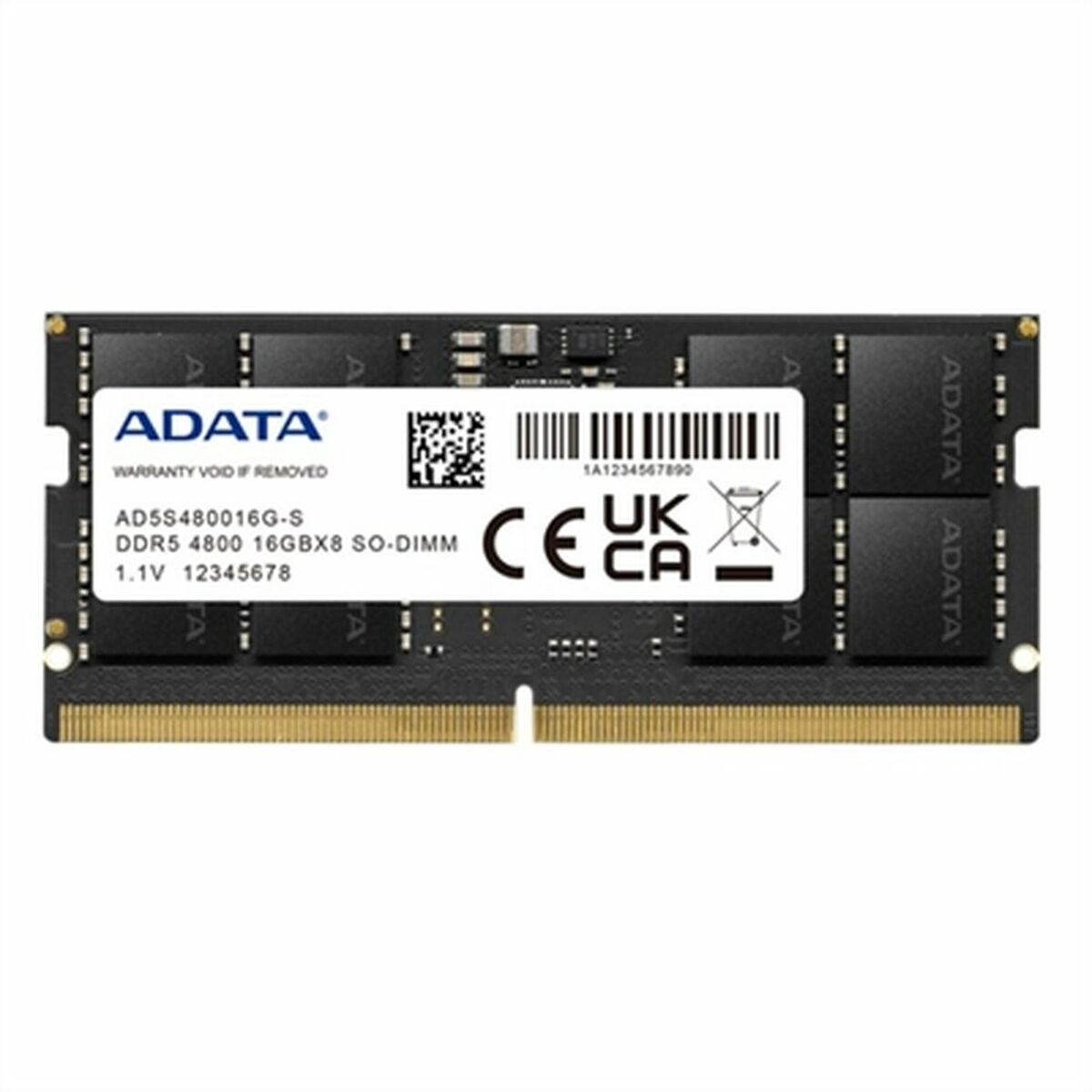 Memoria Ram Adata Ad5s480016G-S 16 Gb Ddr5 4800 Mhz