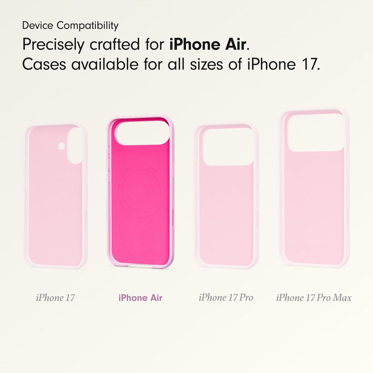 Custodia Per Cellulare Beats Iphone Air Rosa Apple - Image 5