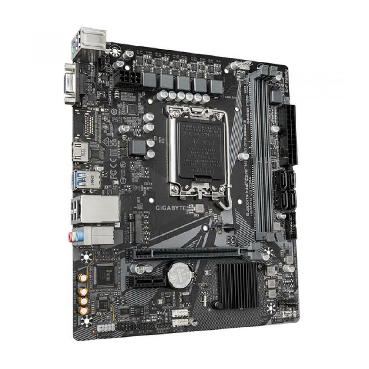 Scheda Madre Gigabyte H610m H V3 Ddr4 Lga 1700 - Image 3