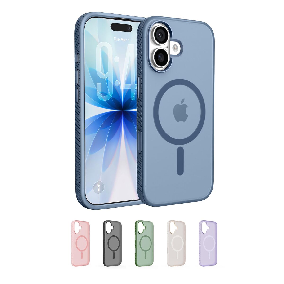 Custodia Per Cellulare Belkin Iphone 17 Azzurro Blu Marino Apple - Image 3