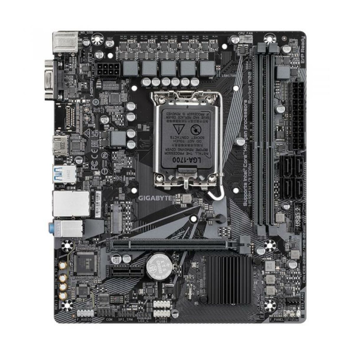 Scheda Madre Gigabyte H610m H V3 Ddr4 Lga 1700 - Image 4