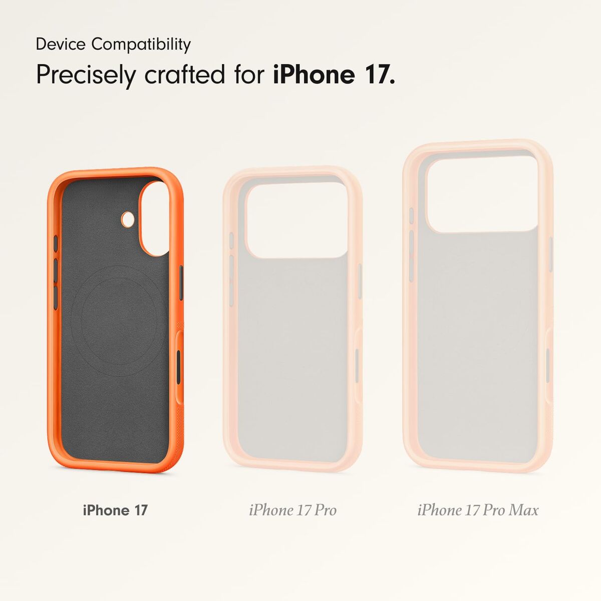 Custodia Per Cellulare Beats Iphone 17 Arancio Apple - Image 5