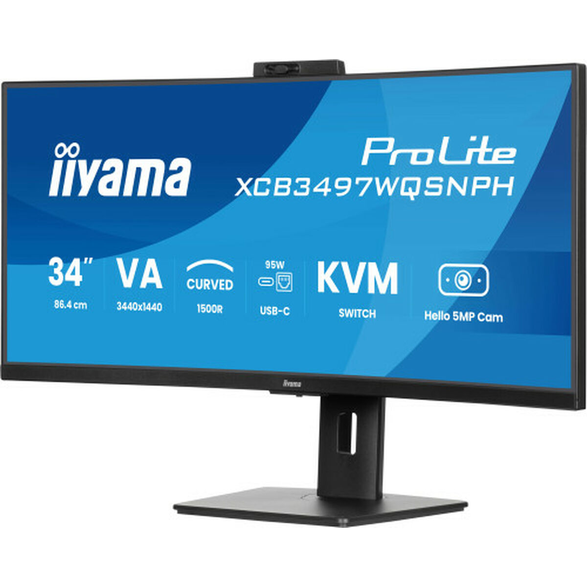 Monitor Iiyama Xcb3497wqsnpH-B1 34" Ultrawide Quad hd
